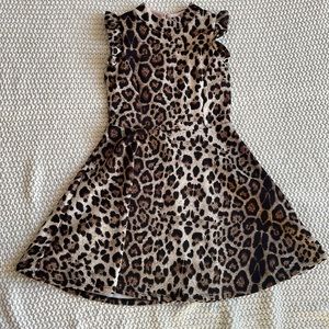Leopard Print Fit & Flare dress